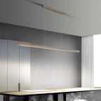 Seamless LED Pendant Light - Modern Minimalist Aluminum Acrylic Design Linear Lighting For Home Office
