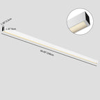 Retina-Friendly Industrial Office Linear Light - Industrial Style & Seamless Splicing Flush Mount Ceiling Light For Home Office