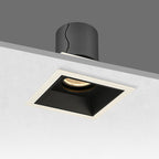 Dimmable Recessed LED Downlight - Frameless Flush Mount Ceiling Light For Home Office