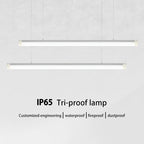 Waterproof LED Batten Light – Frameless Seamless Linear Pendant Light For Home Office