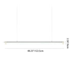 Waterproof LED Batten Light – Frameless Seamless Linear Pendant Light For Home Office