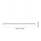 Waterproof LED Batten Light – Frameless Seamless Linear Pendant Light For Home Office