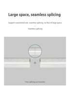 Waterproof LED Batten Light – Frameless Seamless Linear Pendant Light For Home Office