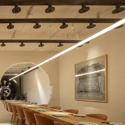 Waterproof LED Batten Light – Frameless Seamless Linear Pendant Light For Home Office