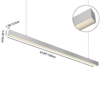 Architectural LED Linear Light - Anti-glare Pendant Light for Home Office