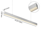 Architectural LED Linear Light - Anti-glare Pendant Light for Home Office SCON