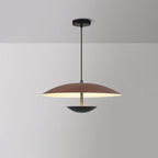 Contemporary Creative Iron Semi-circle Ufo Shape LED Pendant Light for Bedroom & Living Room BulbSquare