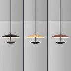 Contemporary Creative Iron Semi-circle Ufo Shape LED Pendant Light for Bedroom & Living Room BulbSquare