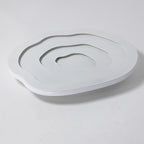 Modern Minimalist Acrylic Iron Cloud-Shaped LED Flush Mount Ceiling Light For Bedroom & Living Room