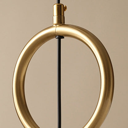 Traditional Vintage Fabric Wood Metal Pleated Round 1-light Chandelier for Bedroom & Living Room