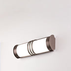 Modern Minimalist Acrylic & Iron Half-Round Long LED Wall Sconce Lamp For Outdoor