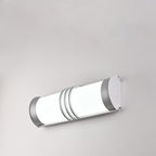 Modern Minimalist Acrylic & Iron Half-Round Long LED Wall Sconce Lamp For Outdoor