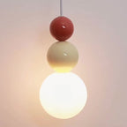 Traditional French Pe Metal Globe LED Pendant Light for Bedroom BulbSquare