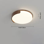 Modern Mid-century Iron & Acrylic Cloud-Inspired LED Flush Mount Ceiling Light For Living Room & Bedroom