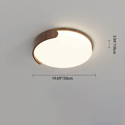 Modern Mid-century Iron & Acrylic Cloud-Inspired LED Flush Mount Ceiling Light For Living Room & Bedroom
