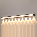 Modern Minimalist Solar Waterproof Motion Sensor Acrylic Aluminum & Stainless Steel Rectangular LED Wall Sconce Lamp For Outdoor Patio