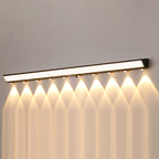 Modern Minimalist Solar Waterproof Motion Sensor Acrylic Aluminum & Stainless Steel Rectangular LED Wall Sconce Lamp For Outdoor Patio