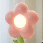 Lumendat Contemporary Creative USB Kids Resin And Iron Floral LED Table Lamp For Bedroom Lumendat
