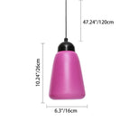 Modern Minimalist Waterproof Pe & Pp Bottle-shaped LED Outdoor Pendant Light for Outdoor Patio & Garden