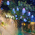 Modern Minimalist Waterproof Pe & Pp Bottle-shaped LED Outdoor Pendant Light for Outdoor Patio & Garden