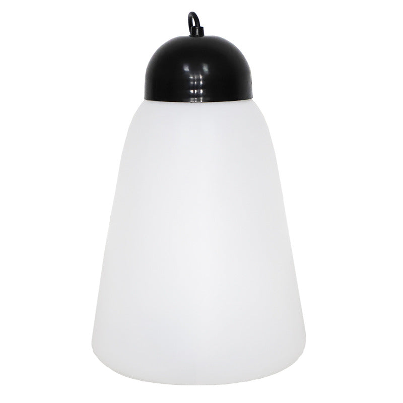 Modern Minimalist Waterproof Pe & Pp Bottle-shaped LED Outdoor Pendant Light for Outdoor Patio & Garden