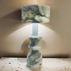 Modern Minimalist Aluminum Marble USB LED Table Lamp Lumendat