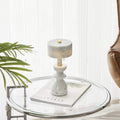 Modern Minimalist Aluminum Marble USB LED Table Lamp Lumendat