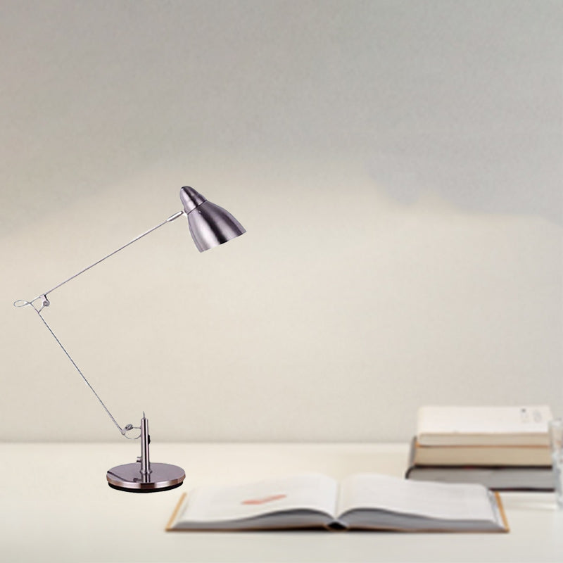 Modern Minimalist Dome Iron 1-Light Table Lamp For Living Room Lumendat