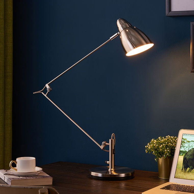 Modern Minimalist Dome Iron 1-Light Table Lamp For Living Room Lumendat