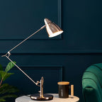 Modern Minimalist Dome Iron 1-Light Table Lamp For Living Room Lumendat