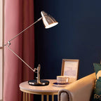 Modern Minimalist Dome Iron 1-Light Table Lamp For Living Room Lumendat