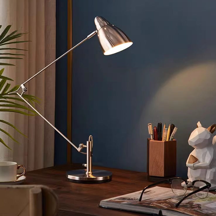 Modern Minimalist Dome Iron 1-Light Table Lamp For Living Room Lumendat