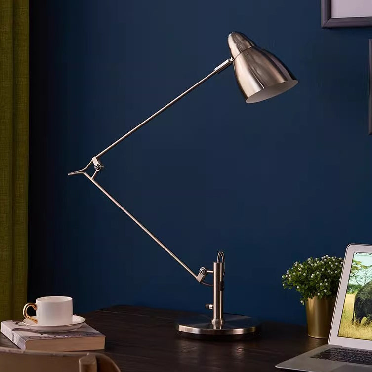 Modern Minimalist Dome Iron 1-Light Table Lamp For Living Room Lumendat