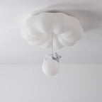 Lumendat Contemporary Creative Cloud Iron Plastic LED Kids Flush Mount Ceiling Light For Living Room Lumendat