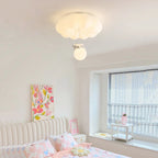 Lumendat Contemporary Creative Cloud Iron Plastic LED Kids Flush Mount Ceiling Light For Living Room Lumendat