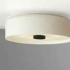 Contemporary Scandinavian Pie Shape Iron Acrylic LED Flush Mount Ceiling Light For Bedroom Lumendat