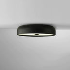 Contemporary Scandinavian Pie Shape Iron Acrylic LED Flush Mount Ceiling Light For Bedroom Lumendat