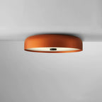 Contemporary Scandinavian Pie Shape Iron Acrylic LED Flush Mount Ceiling Light For Bedroom Lumendat
