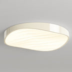 Modern Minimalist Cylindrical Rectangular Iron Acrylic LED Flush Mount Ceiling Light For Bedroom
