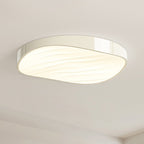 Modern Minimalist Cylindrical Rectangular Iron Acrylic LED Flush Mount Ceiling Light For Bedroom