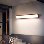 Modern Minimalist Waterproof Outdoor Square Aluminum Acrylic LED Wall Scone Lamp For Outdoor Patio