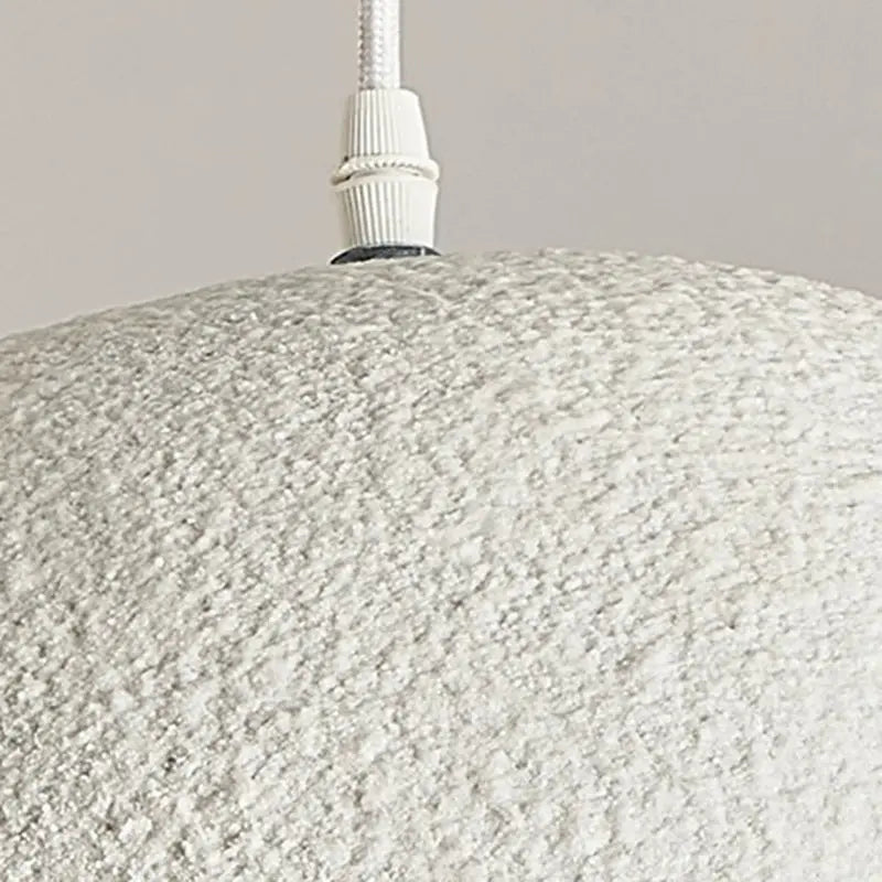 Contemporary Vintage Irregular Round Clouds Iron Resin 1-light Pendant Light for Living Room BulbSquare