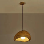 Contemporary Vintage Irregular Round Clouds Iron Resin 1-light Pendant Light for Living Room BulbSquare