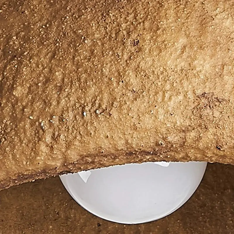 Contemporary Vintage Irregular Round Clouds Iron Resin 1-light Pendant Light for Living Room BulbSquare