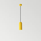 Contemporary Nordic Striped Cylinder Aluminum Iron Shade 1-light Pendant Light for Living Room