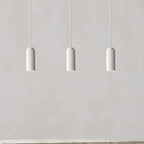Contemporary Nordic Striped Cylinder Aluminum Iron Shade 1-light Pendant Light for Living Room