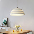 Modern Minimalist Half Circle Dome Iron 1-Light Pendant Light For Living Room