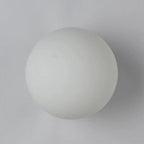 Modern Minimalist Orb Glass 1-Light Wall Sconce Lamp For Living Room