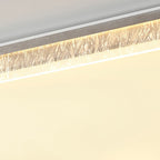 Modern Luxury Round Square Rectangle Iron Aluminum Acrylic LED Flush Mount Ceiling Light For Living Room