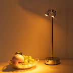 Modern Minimalist Cylindrical Iron LED Table Lamp For Dining Room Lumendat